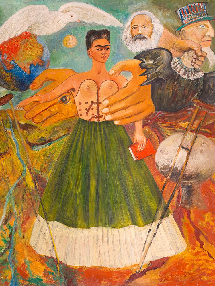 Marxism Will Give Health to the Ill, 1954 art print by Frida Kahlo for $57.95 CAD