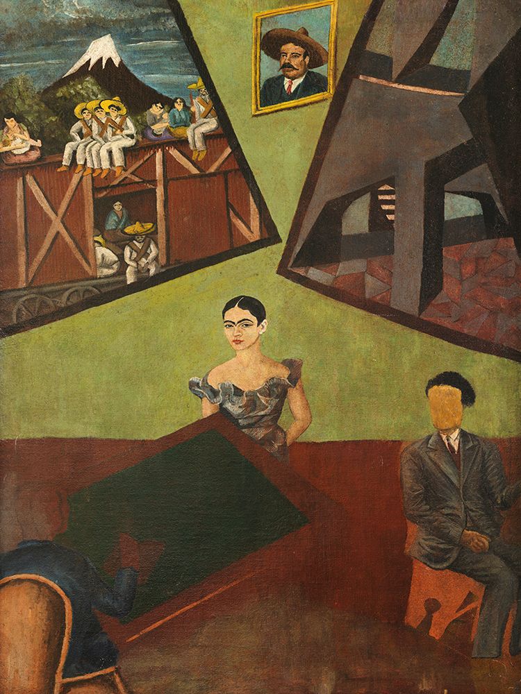 Pancho Villa y la Adelita, 1927 art print by Frida Kahlo for $57.95 CAD
