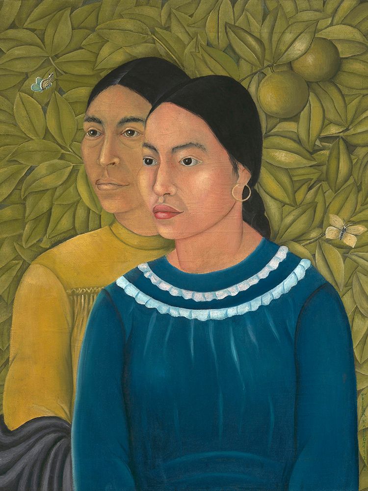 Dos Mujeres, 1928 art print by Frida Kahlo for $57.95 CAD