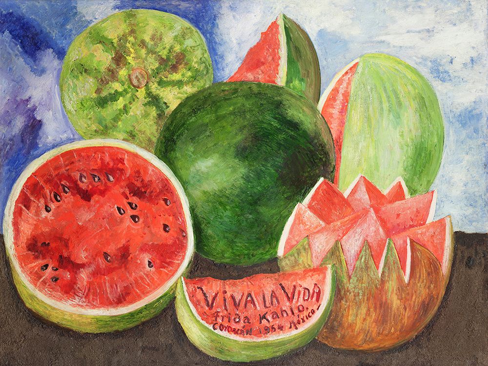 Viva la vida, 1954 art print by Frida Kahlo for $57.95 CAD