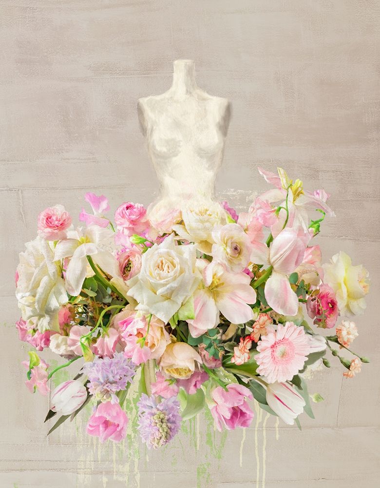 Dressed in Flowers I art print by Kelly Parr for $57.95 CAD