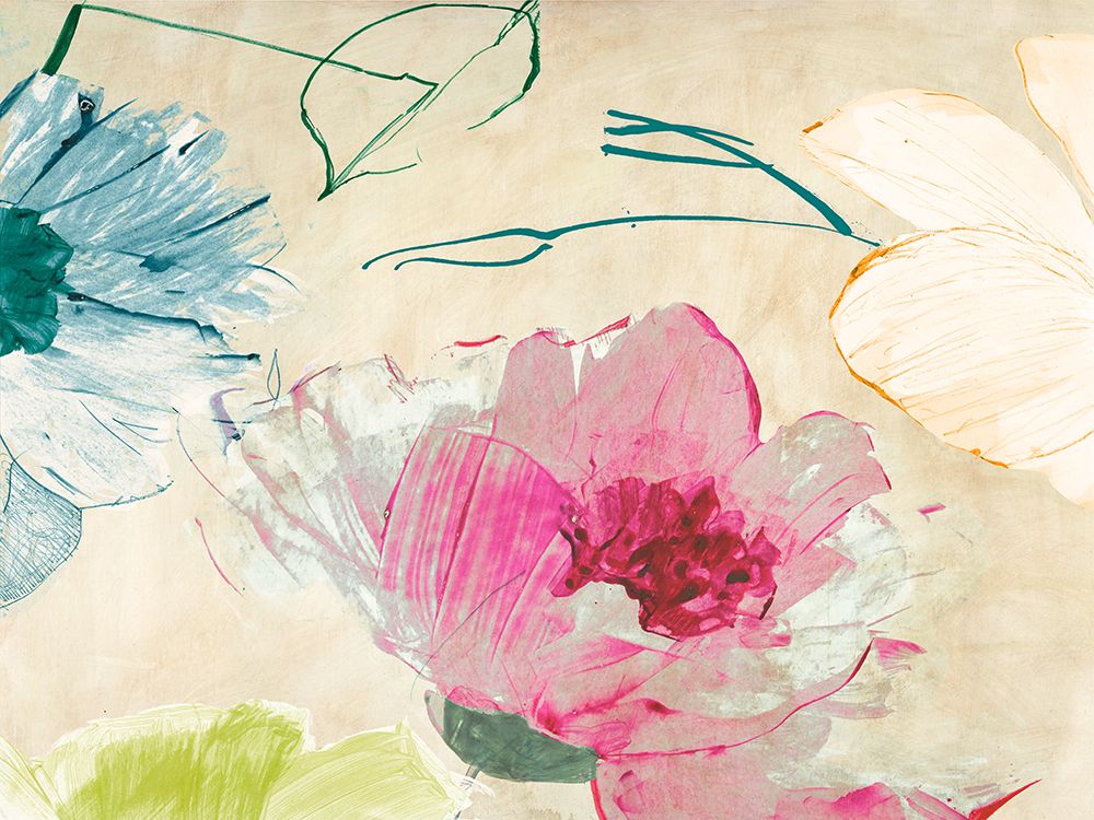 Colorful Composition I art print by Kelly Parr for $57.95 CAD
