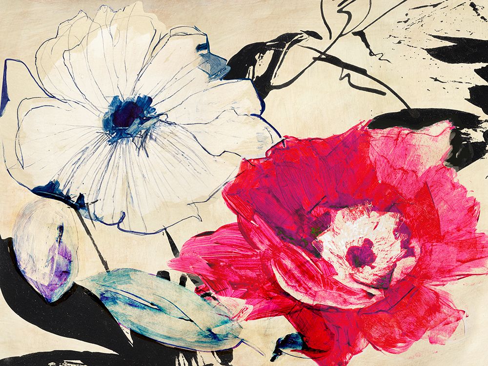 Colorful Composition II art print by Kelly Parr for $57.95 CAD