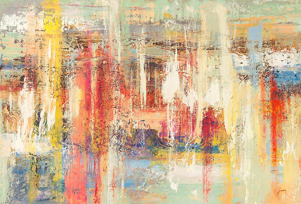 Colori riflessi art print by Lucas for $57.95 CAD