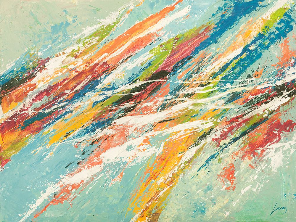 Onda di colori art print by Lucas for $57.95 CAD