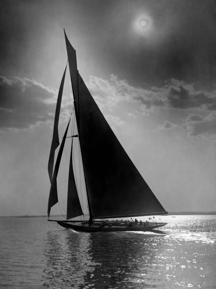 The Vanitie during the Americas Cup ca. 1900-1910 art print by Edwin Levick for $57.95 CAD