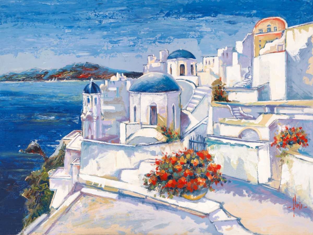 Mykonos art print by Luigi Florio for $57.95 CAD