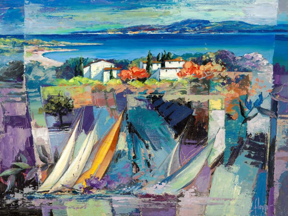 Racconto mediterraneo art print by Frank Krahmer for $57.95 CAD