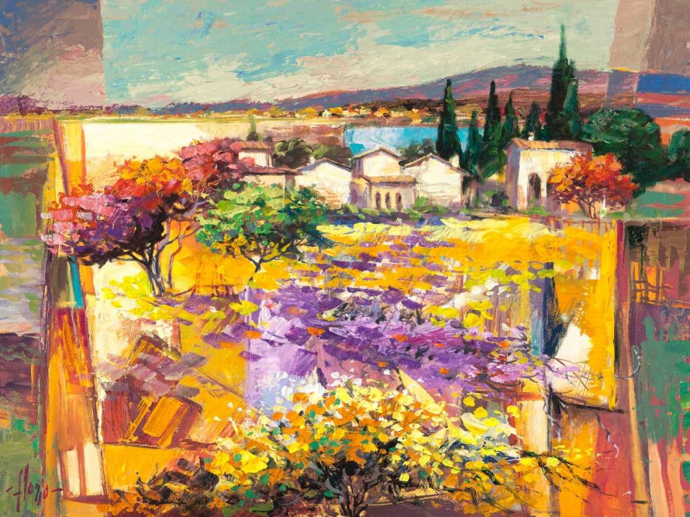 Estate mediterranea art print by Luigi Florio for $57.95 CAD