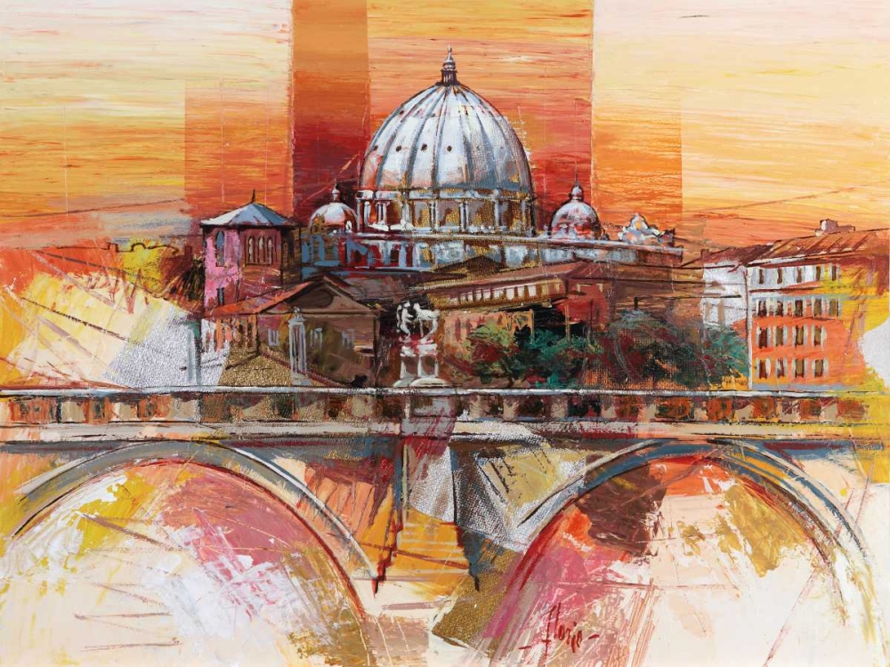 Roma eterna art print by Luigi Florio for $57.95 CAD