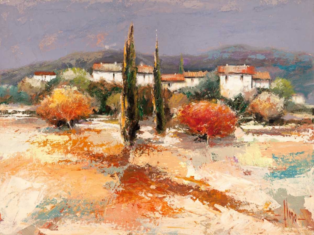Borgo nel sole art print by Luigi Florio for $57.95 CAD