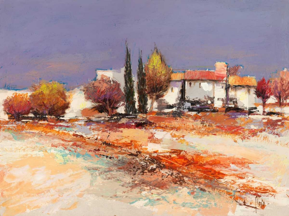 Case nel sole art print by Luigi Florio for $57.95 CAD