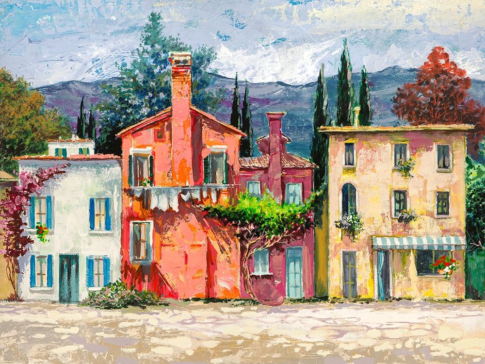 Paese italiano I art print by Luigi Florio for $57.95 CAD