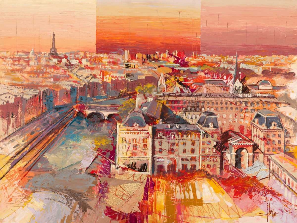 Sognando Parigi art print by Luigi Florio for $57.95 CAD