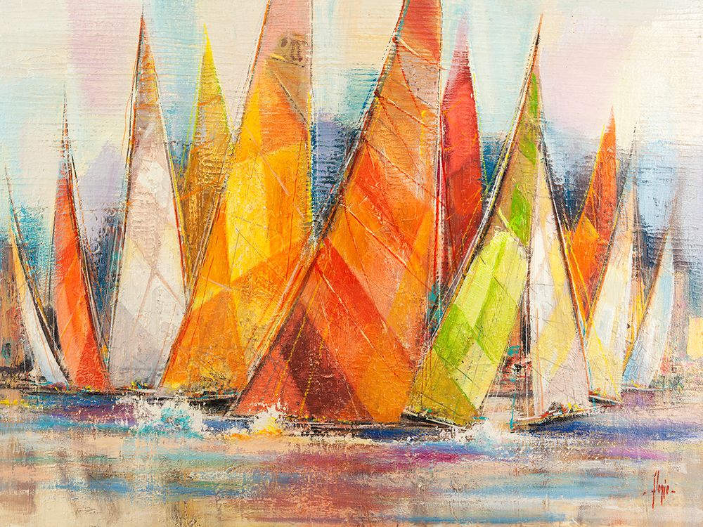 Regata di colori art print by Luigi Florio for $57.95 CAD