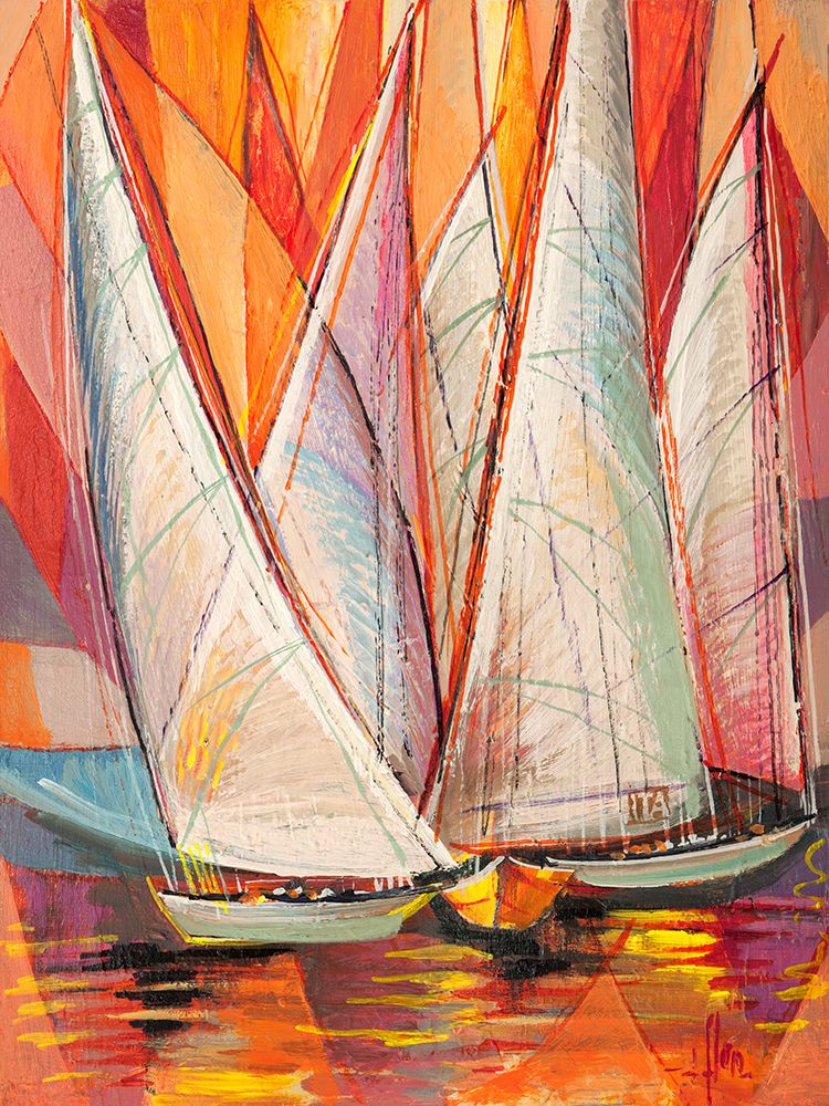 Vele allalba art print by Luigi Florio for $57.95 CAD