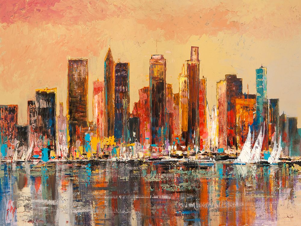 Baia di New York art print by Luigi Florio for $57.95 CAD