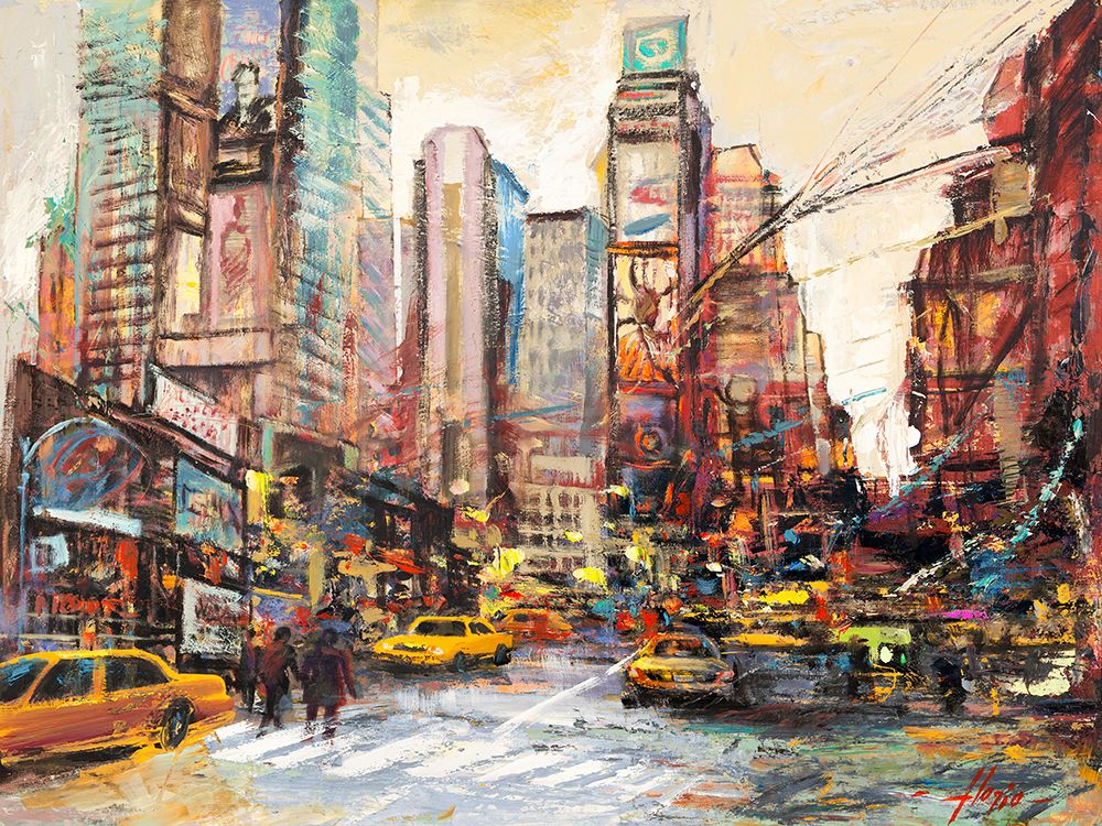 Mattino su Manhattan art print by Luigi Florio for $57.95 CAD
