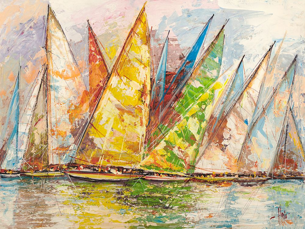 Regata di Primavera art print by Luigi Florio for $57.95 CAD