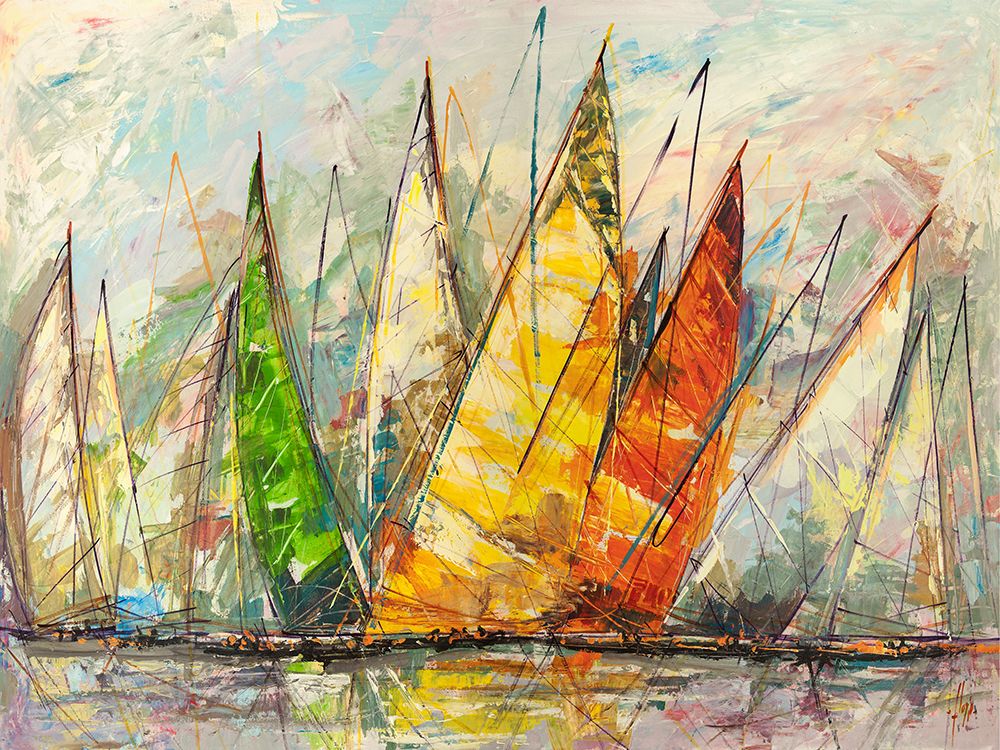 Grande Regata art print by Luigi Florio for $57.95 CAD