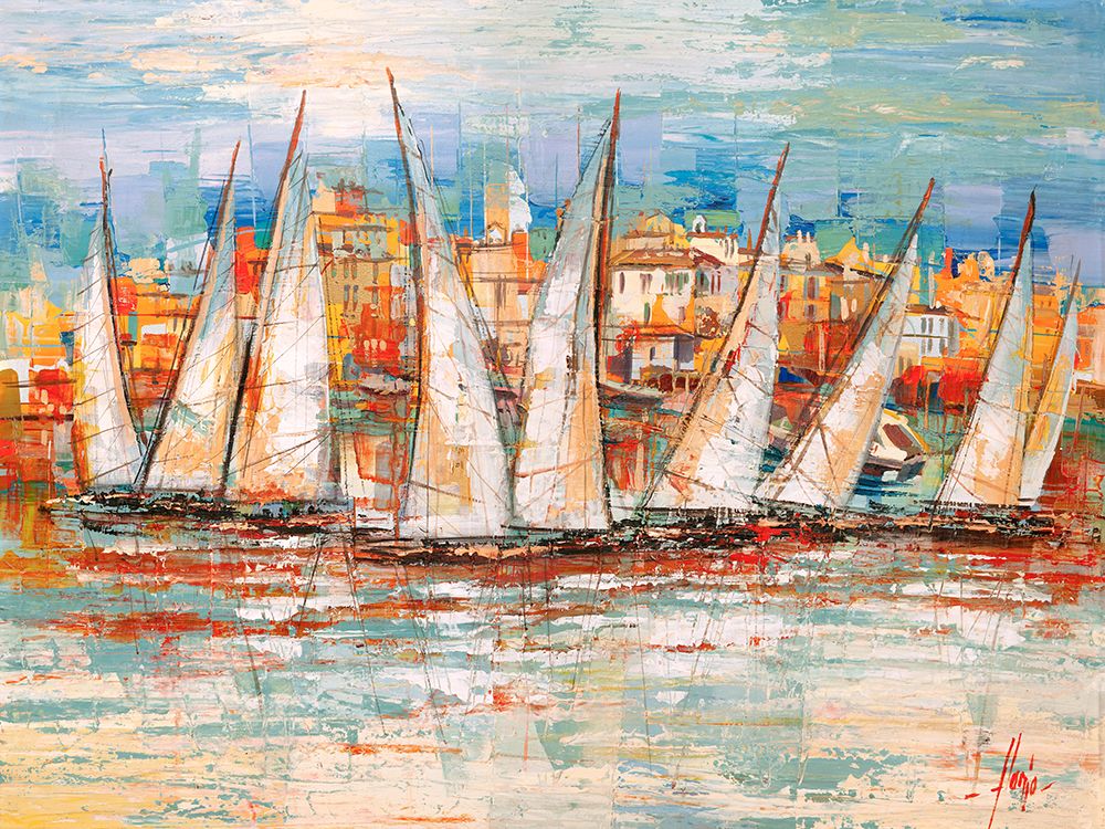Regata italiana art print by Luigi Florio for $57.95 CAD