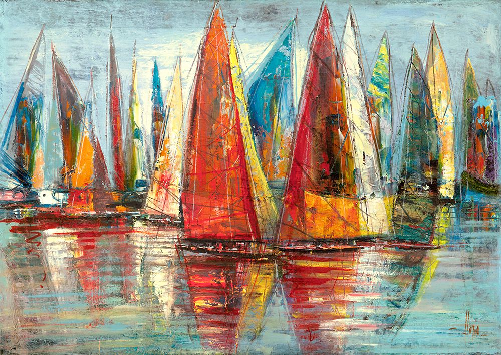 Vele (caleidoscopio) art print by Luigi Florio for $57.95 CAD