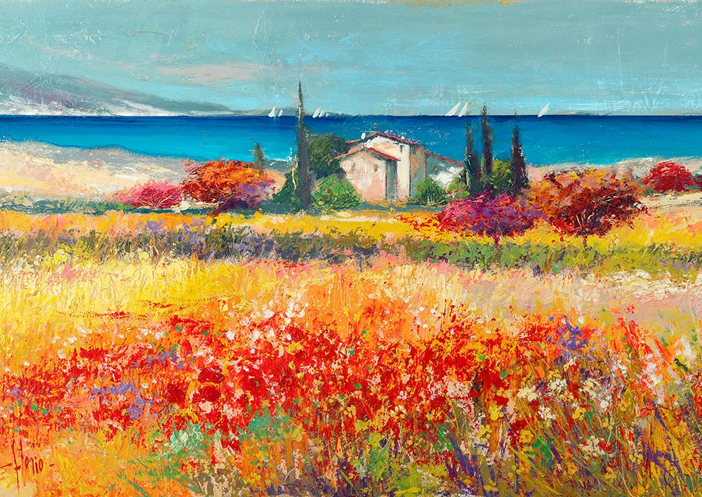 Sogno mediterraneo art print by Luigi Florio for $57.95 CAD
