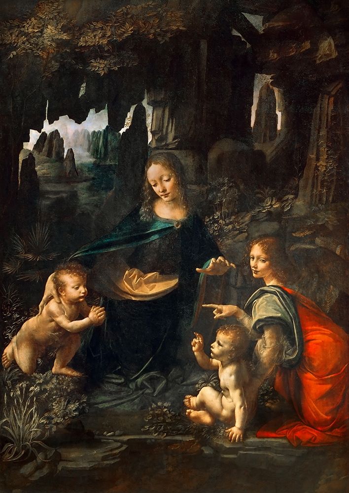 Vergine delle Rocce art print by Leonardo da Vinci for $57.95 CAD