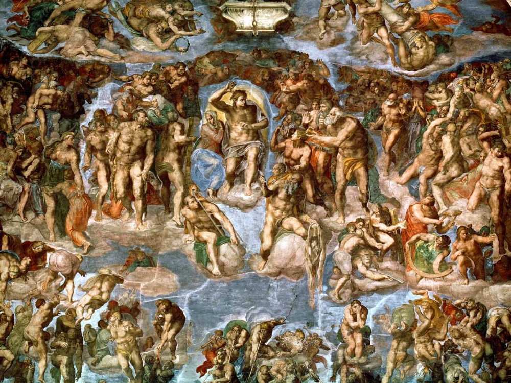 Il Giudizio Universale art print by Michelangelo Buonarroti for $57.95 CAD