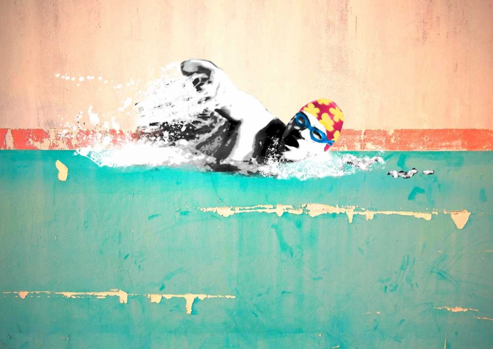 Swim on! Bronx- NYC art print by Masterfunk collective for $57.95 CAD