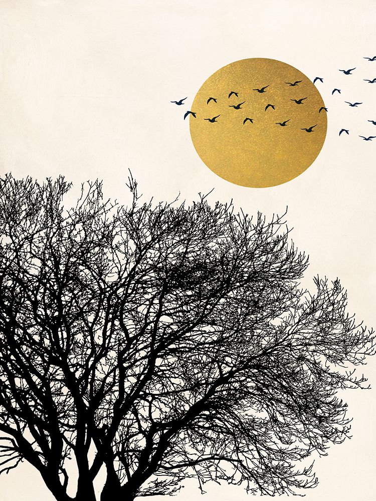 Migrant Birds I art print by Miko Sayaka for $57.95 CAD