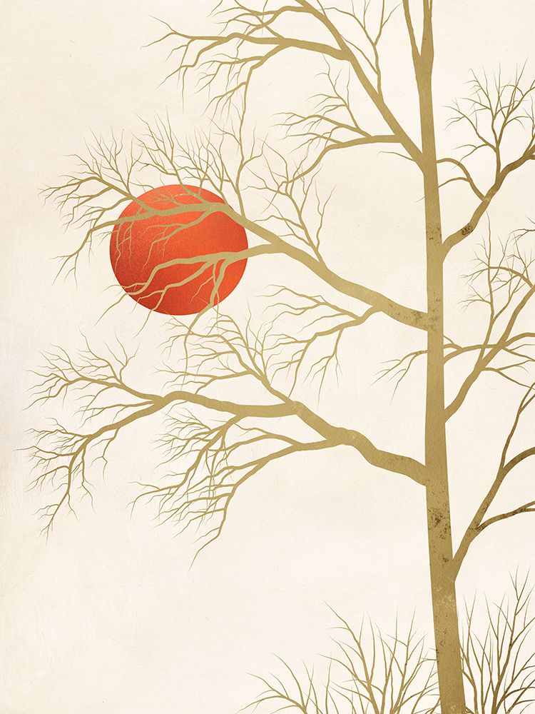 Red Sunset art print by Miko Sayaka for $57.95 CAD