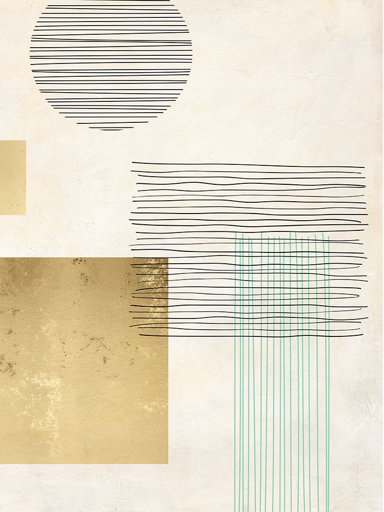 Lines and Shapes III art print by Miko Sayaka for $57.95 CAD