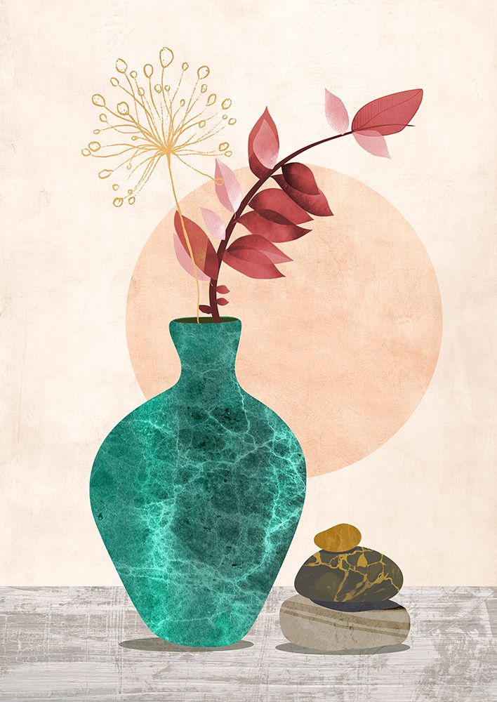 Modern Ikebana I art print by Sayaka Miko for $57.95 CAD