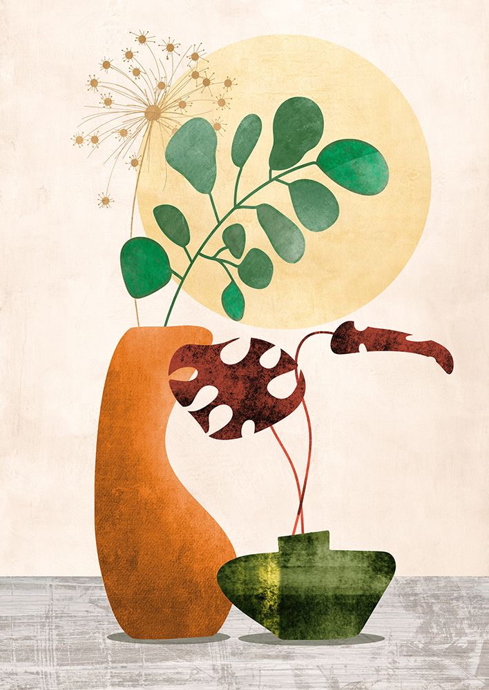 Modern Ikebana III art print by Sayaka Miko for $57.95 CAD