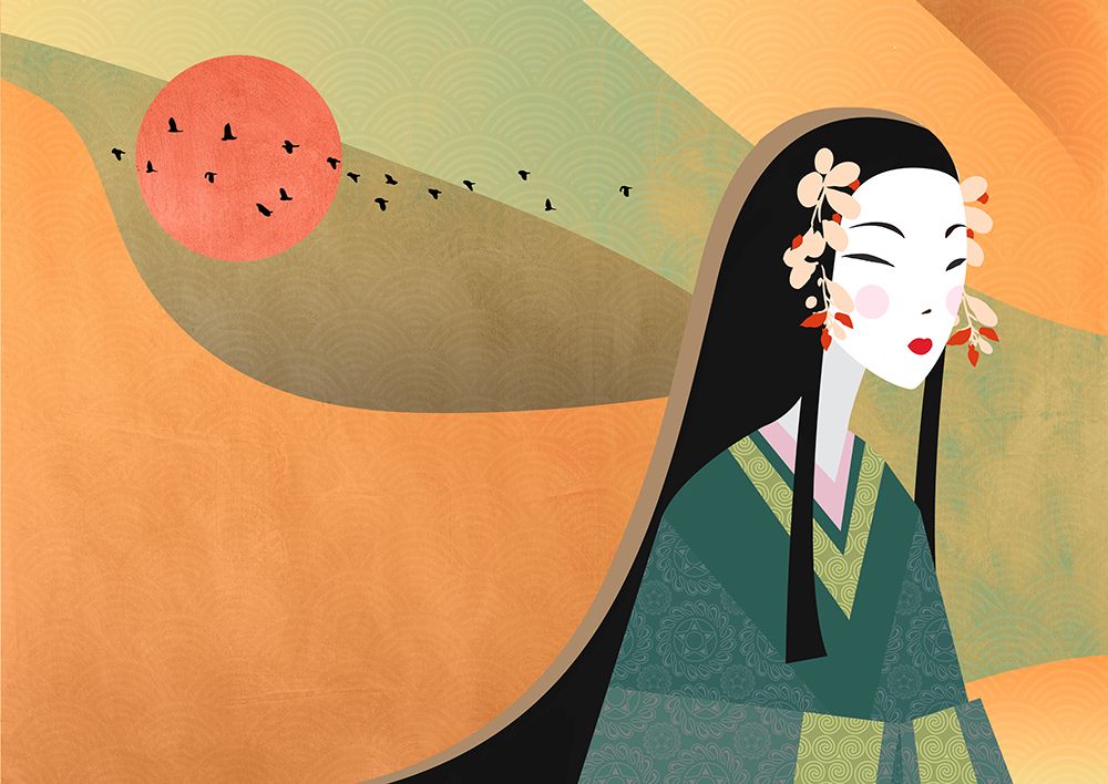 Wish of Good Fortune art print by Sayaka Miko for $57.95 CAD