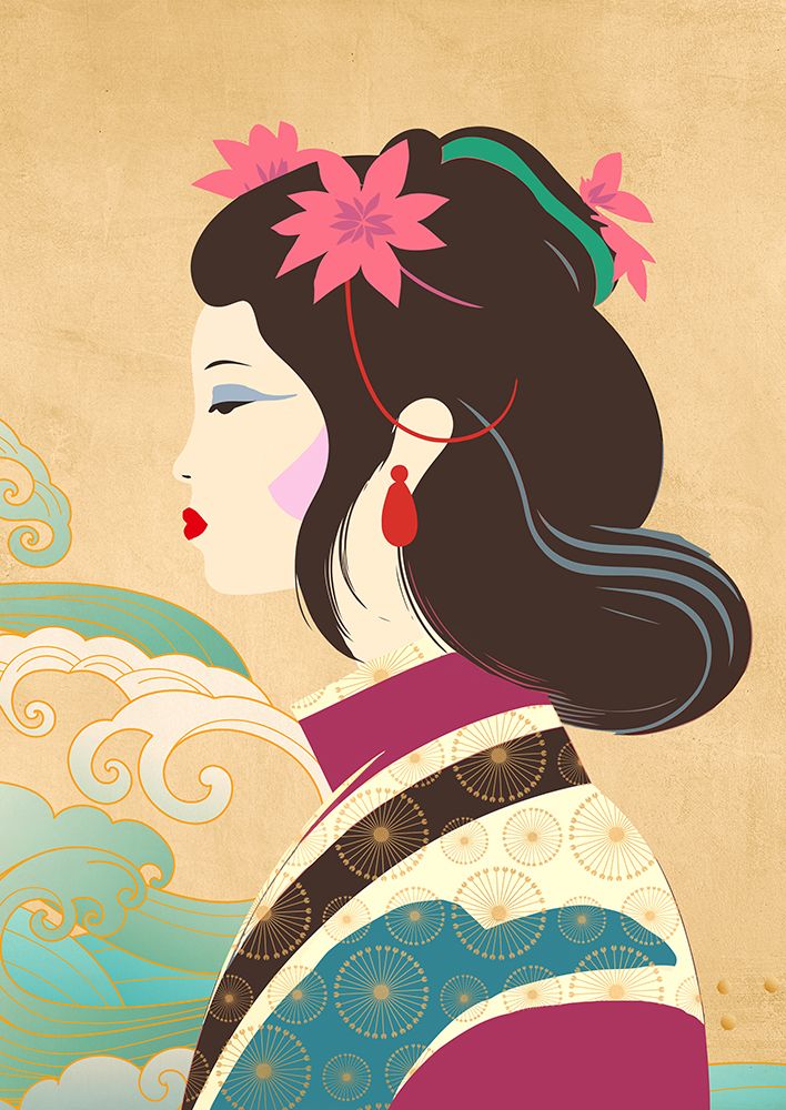 Ocean Waves I art print by Sayaka Miko for $57.95 CAD