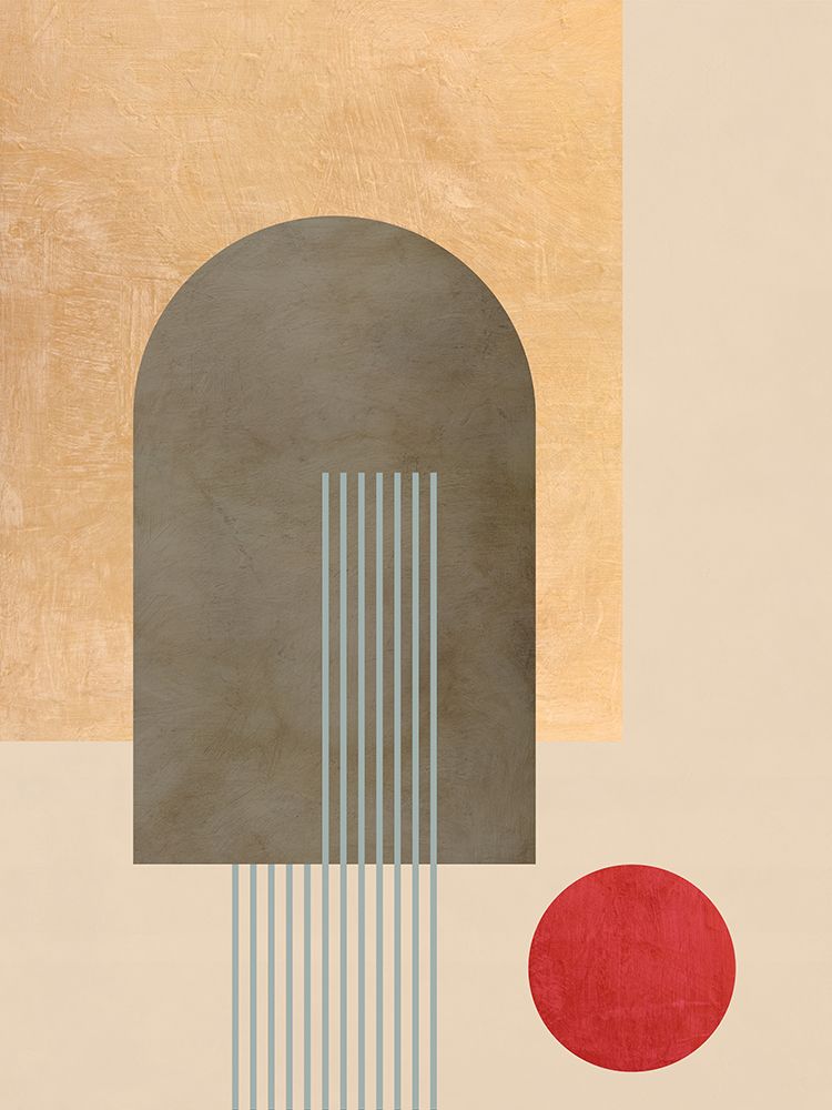 Modernist Composition V art print by Sandro Nava for $57.95 CAD