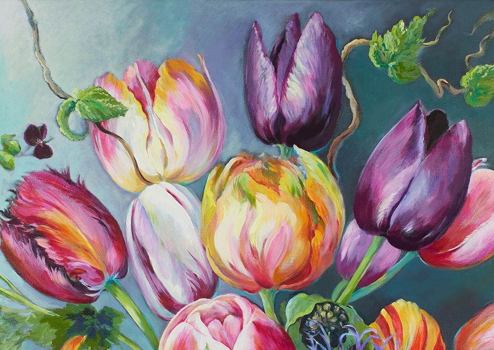 Tulip Chorus art print by Nel Whatmore for $57.95 CAD