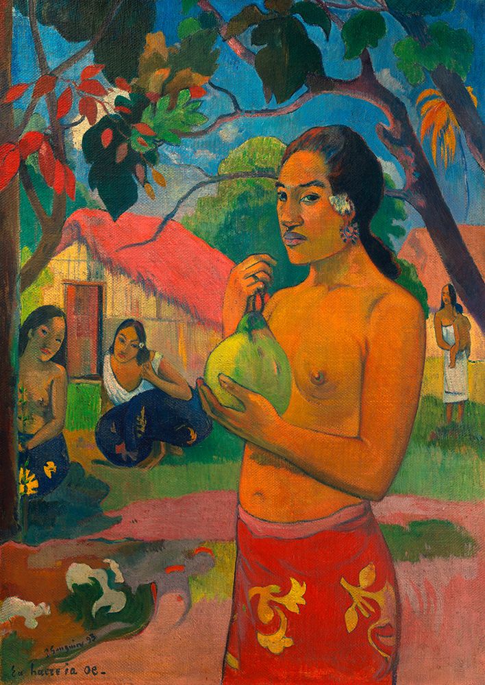 Where Are You Going, 1893 art print by Paul Gauguin for $57.95 CAD