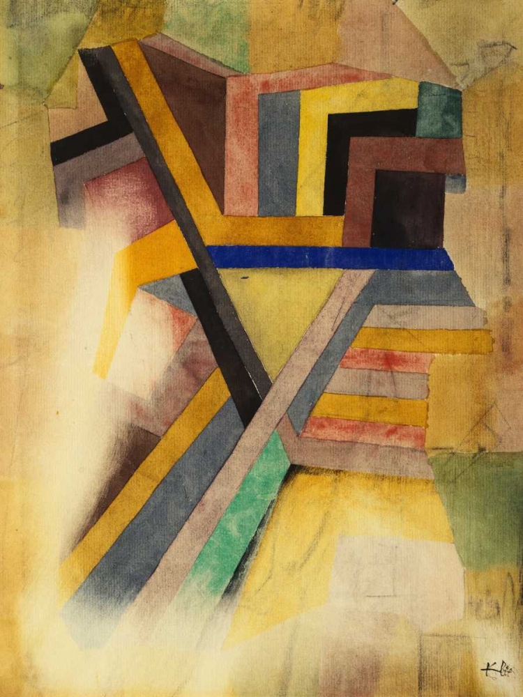 Abstract Painting art print by Paul Klee for $57.95 CAD