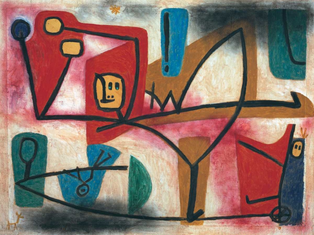 Arrogance art print by Paul Klee for $57.95 CAD