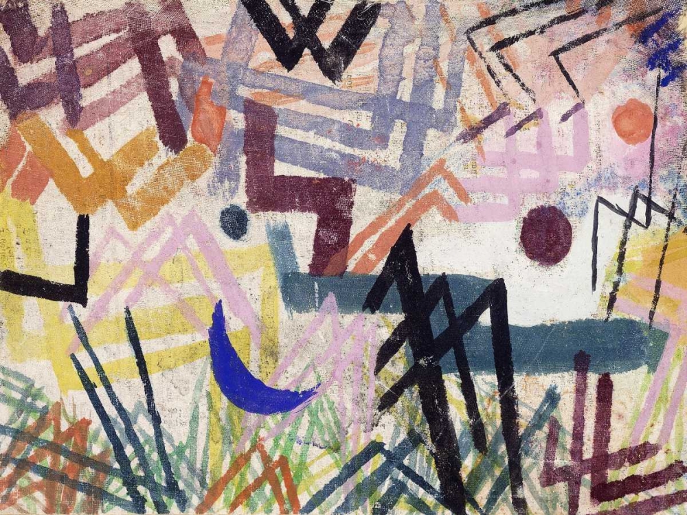 The Power of Play in a Lech Landscape art print by Paul Klee for $57.95 CAD