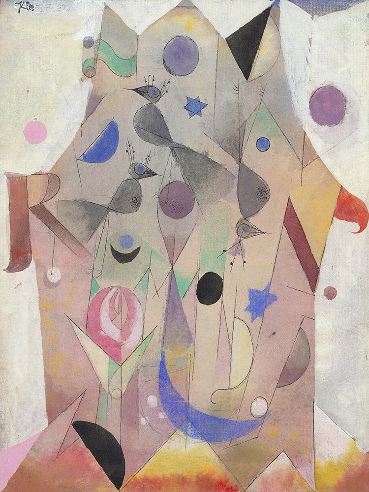 Persian Nightingales art print by Paul Klee for $57.95 CAD