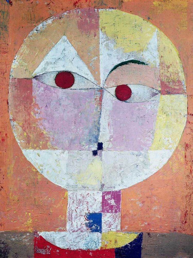 Senecio (detail) by Paul Klee