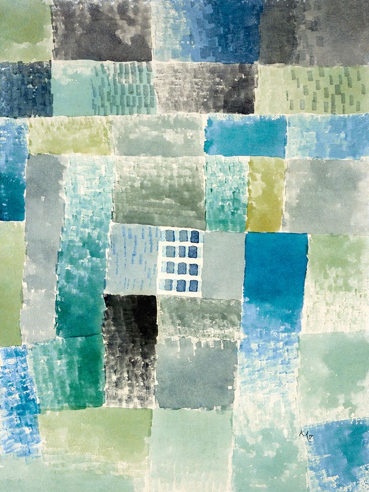 First house in a settlement art print by Paul Klee for $57.95 CAD