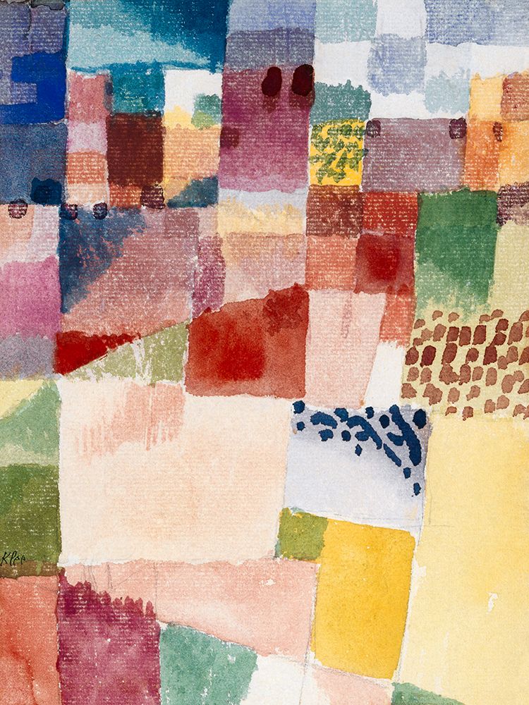 Motif from Hammamet art print by Paul Klee for $57.95 CAD