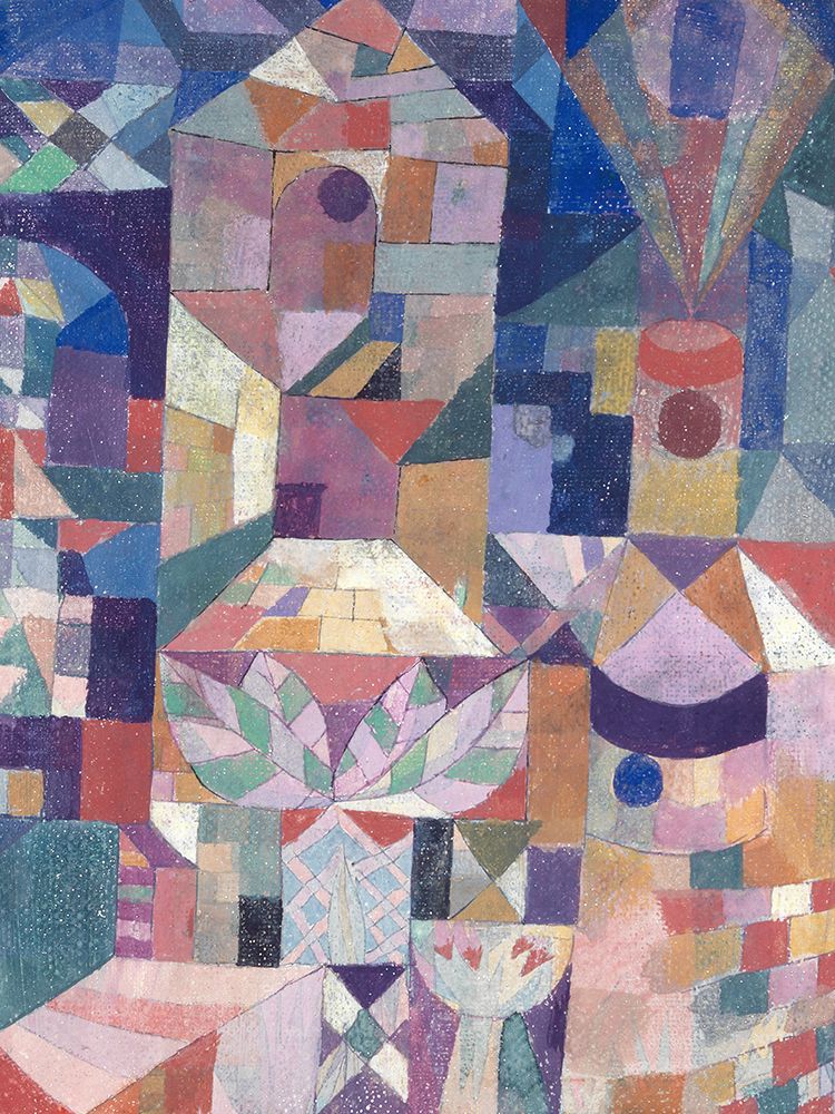 Burggarten, 1919 art print by Paul Klee for $57.95 CAD