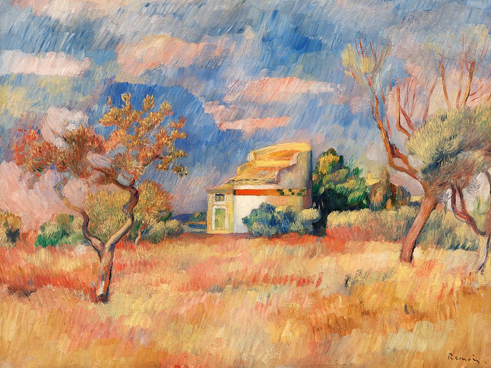 Dovecote at Bellevue 1889 art print by Pierre-Auguste Renoir for $57.95 CAD