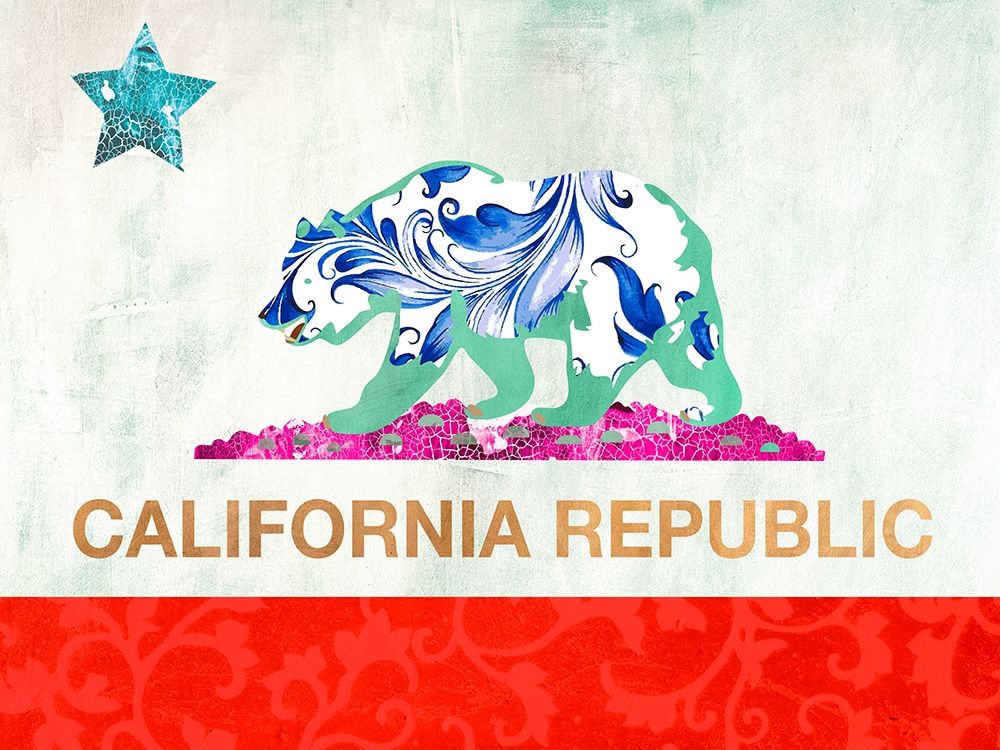California Pop art print by Pat Simon for $57.95 CAD